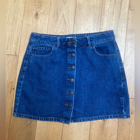 Vintage garage jean skirt S - Picture 1 of 2